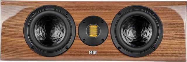 Elac Vela CC 401.2 Center-Lautsprecher in Nussbaum Hochglanz Braun - Bild 1