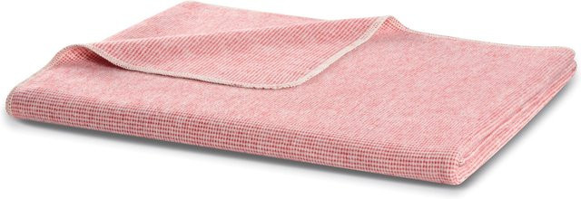 Biederlack Wohndecke Pearl in Pink aus Baumwolle - Bild 1