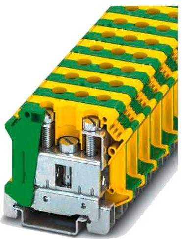 Siemens Reihenklemme in Grün und Gelb 8WH12010CM07 - Bild 1