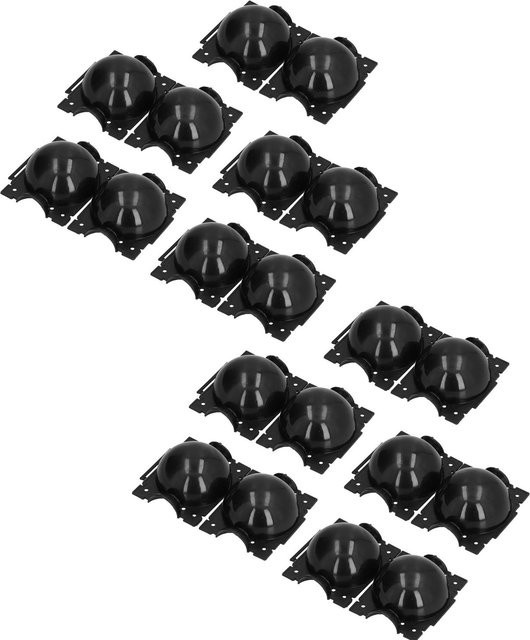 10er Set Pflanzenbewurzelungsgerät Painter Hochdruck-Vermehrungshilfe aus Kunststoff, Schwarz, Durchmesser: 12 cm - Bild 1