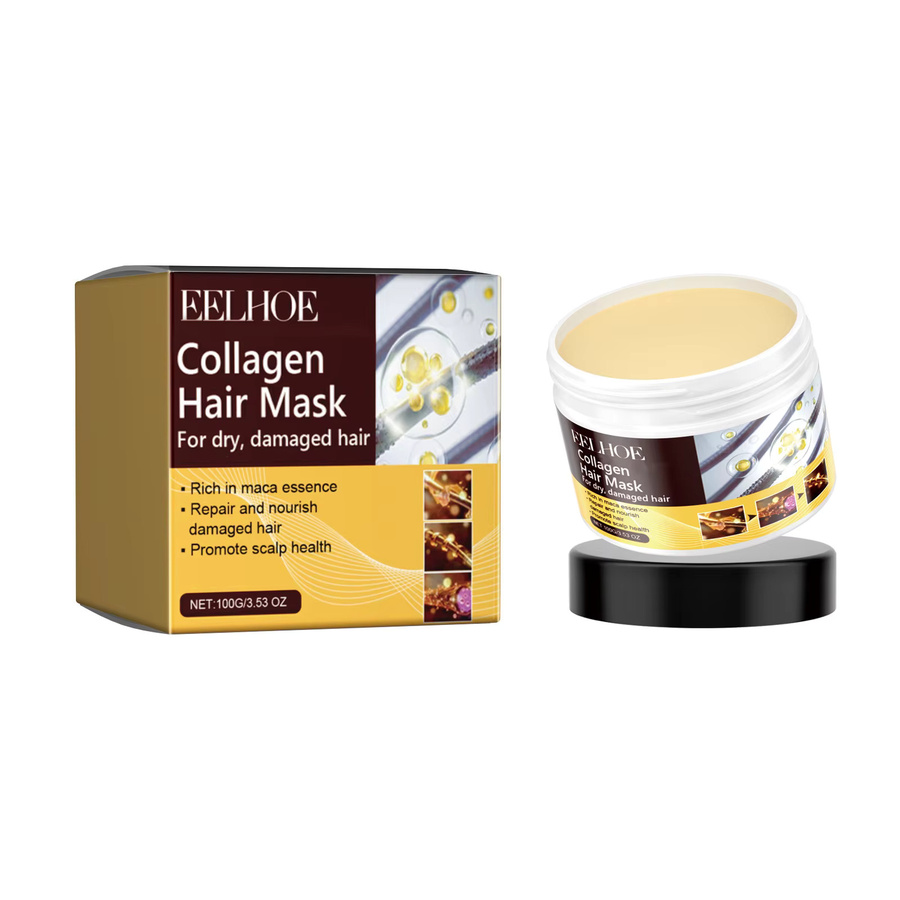 EELHOE Kollagen Haarmaske, 100g, für trockenes und strapaziertes Haar - Bild 2