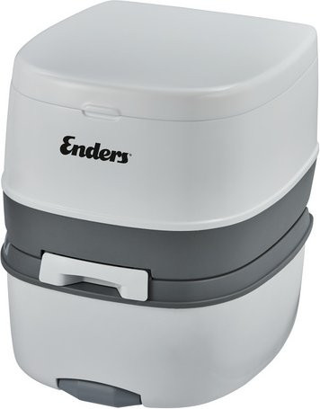 Enders Campingtoilette Mobil WC Supreme in Weiß, B/H: 38 x 44 cm - Bild 1