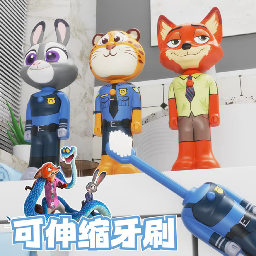 Disney Zootopia Zahnbürste mit weichen Borsten, Kinder, multicolour - Bild 3