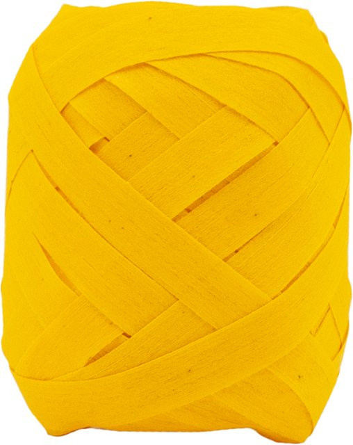 GOLDINA Baumwoll-Ringelband in Gelb, Breite: 10 mm, Länge: 12 m - Bild 1