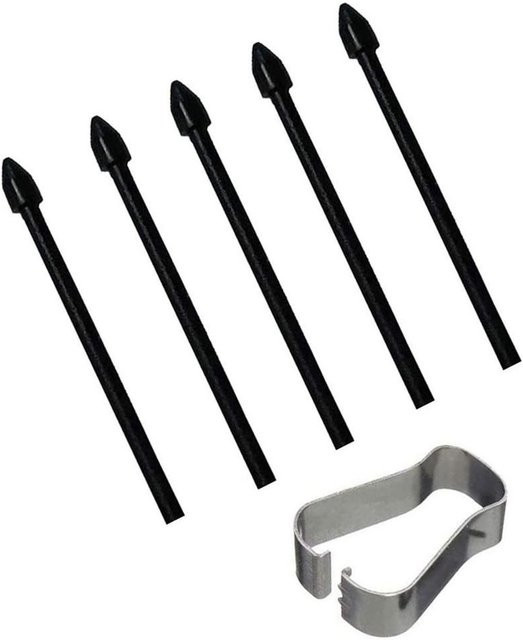 Samsung S Pen Ersatzspitzen Set mit Refill Tool für Galaxy Tab S6, S7, S6 Lite, T970, T860, T865 in Schwarz und Grau - Bild 1
