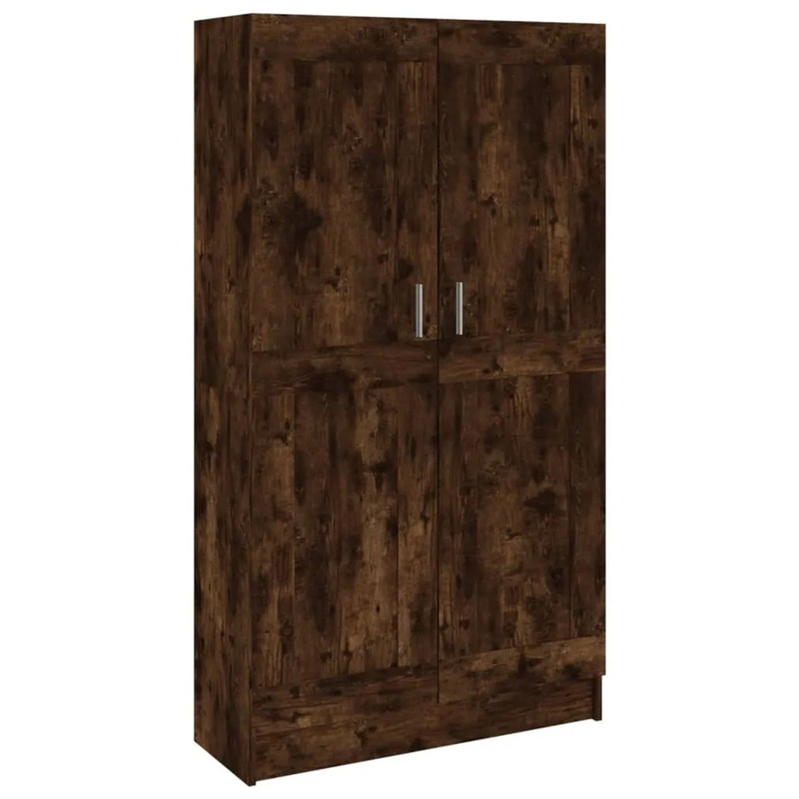 vidaXL Bücherschrank Eiche braun B/T/H: 82,5 x 30,5 x 150 cm - Bild 2