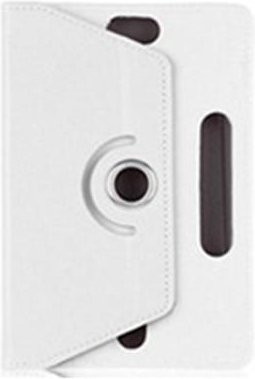 Universal Tablet Flip Case aus Kunstleder mit 360 Grad Standfunktion in Weiß für 7 bis 10 Zoll Geräte - Bild 1