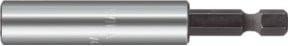 Wiha Bithalter magnetisch mit Sprengring-Klemmung 1/4 Zoll, Silber, 250 mm - Bild 1