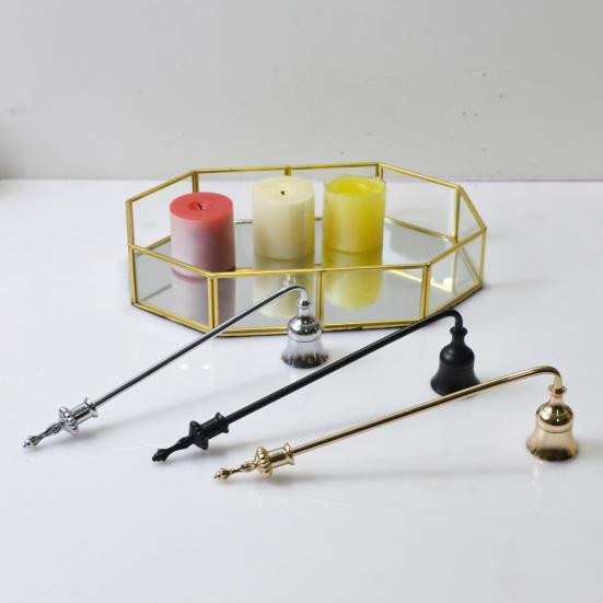 Kerzenlöscher pengpengfang in Glockenform aus Metall, schwarzer Kerzenstopper für Hochzeiten und Partys - Bild 2