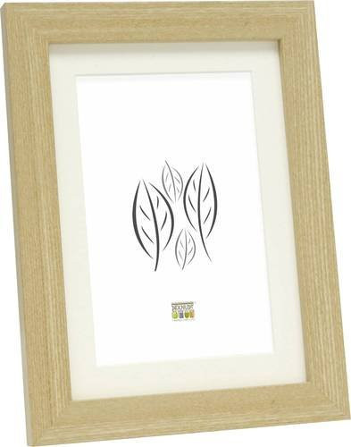 Deknudt Bilderwechselrahmen Eiche mit Passepartout und Glas, B/H: 30 x 45 cm - Bild 1