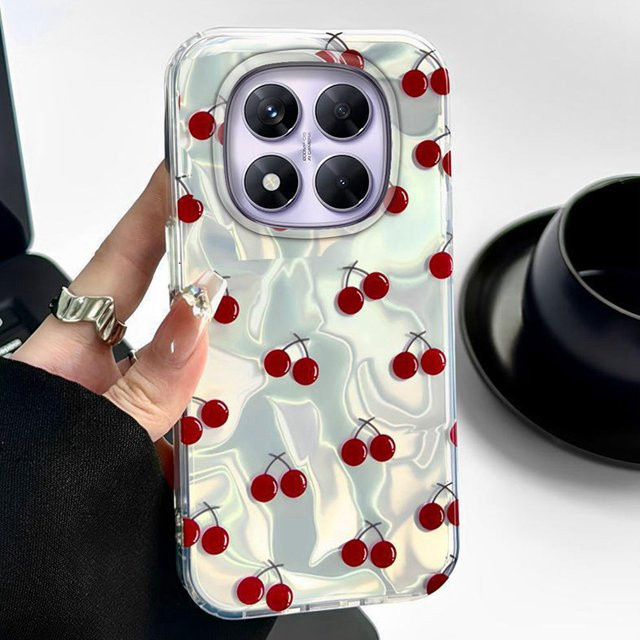 Handyhülle mit Kirsch-Design für Xiaomi Redmi Note und Xiaomi Serie in Multicolor - Bild 1