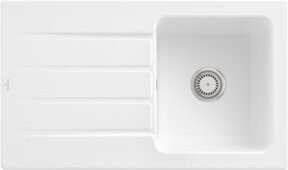 Villeroy & Boch Spüle Architectura Aufsatzspüle aus Keramik in Weiß mit CeramicPlus Beschichtung - Bild 1