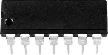 Texas Instruments NE556N Takt-Timing-IC Timer Oszillator in Schwarz - Bild 1