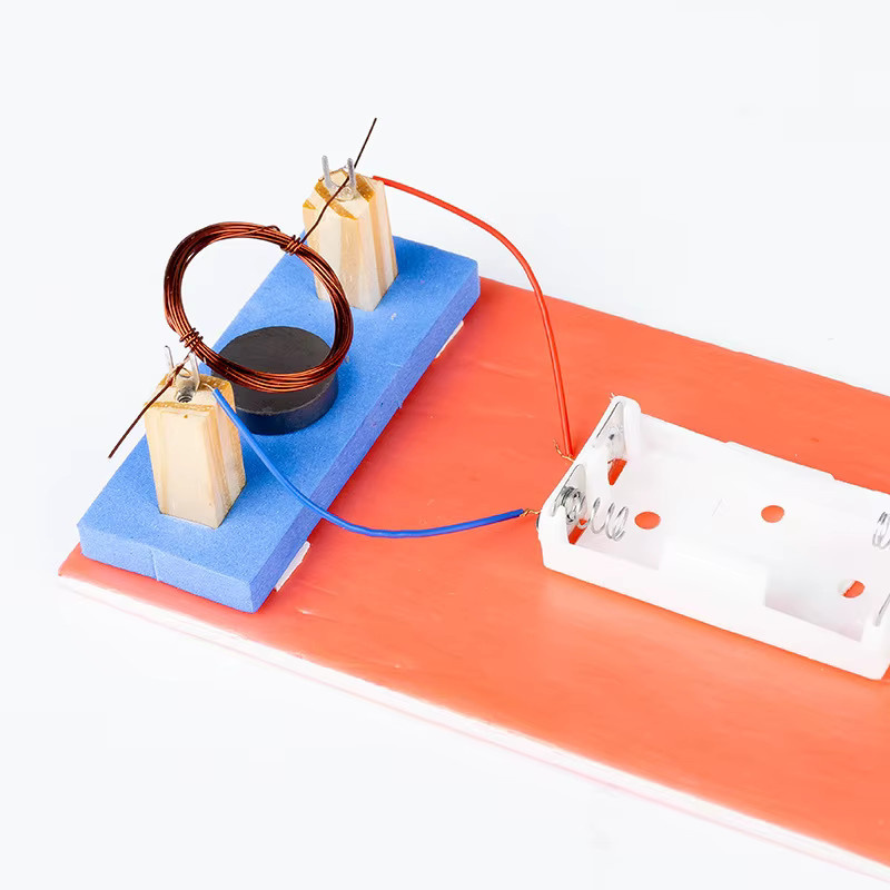 soulbao DIY-Elektromagnetismus-Elektromotormodell, Metall, Wissenschaft - Bild 2