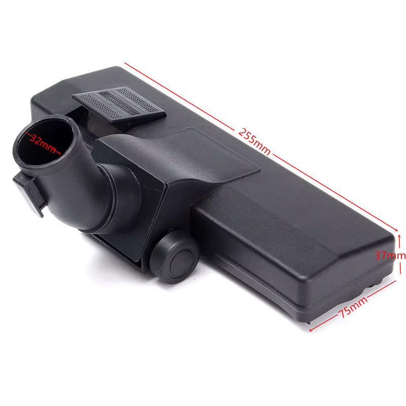 Vibratite Universal Staubsauger Teppichboden Düse mit Pinselaufsatz in Schwarz, Durchmesser: 32 mm - Bild 3