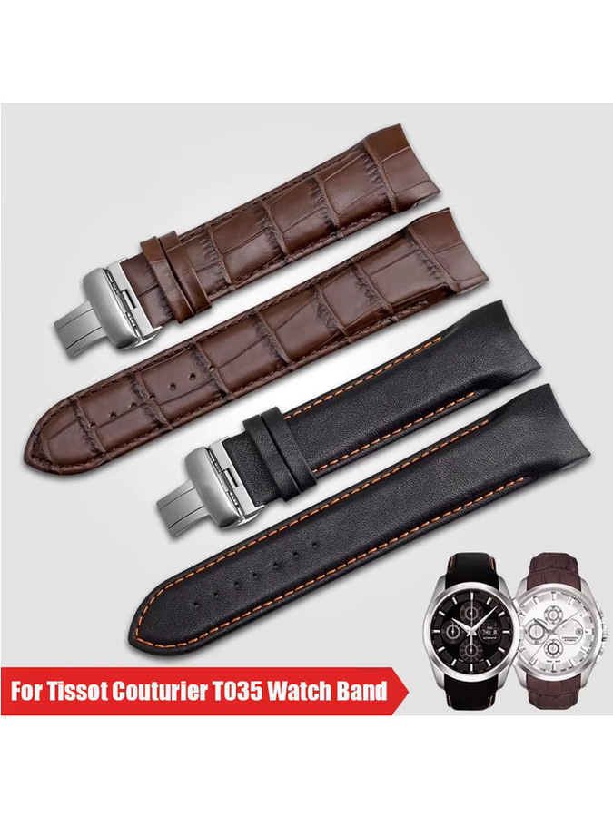 Tissot Uhrenarmband Leder, Unisex - Bild 4