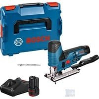 Bosch Professional Akku-Stichsäge GST 12V-70 mit 2x 3,0 Ah Akkus in L-Boxx, Blau/Schwarz - Bild 3