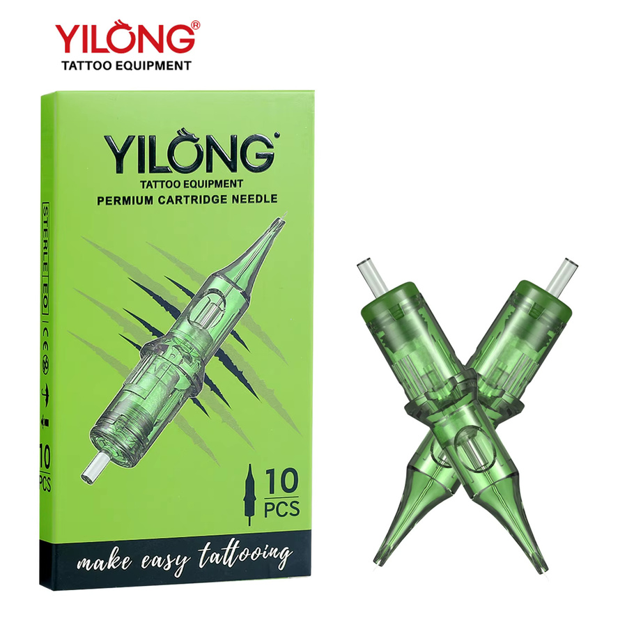 YILONG Tattoo Nadeln Patronen, 10 Stück, Permanent Make-up - Bild 2