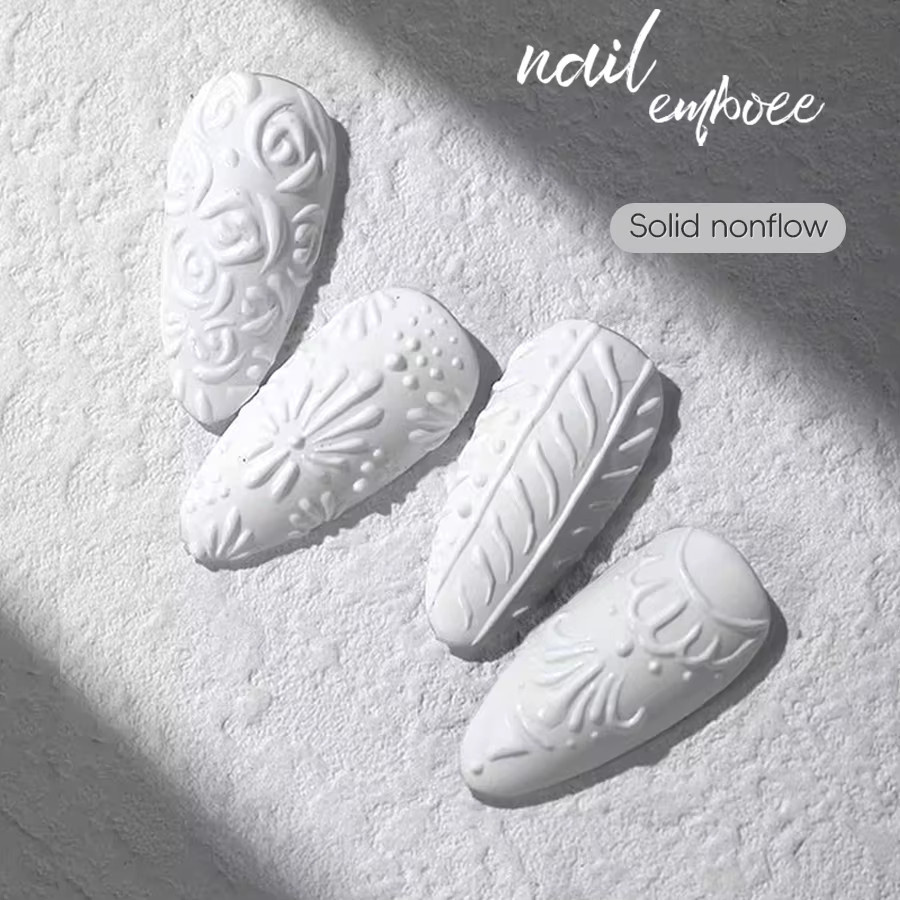 RSNAIL Gel Nagellack, White, Matt, 5g - Bild 3