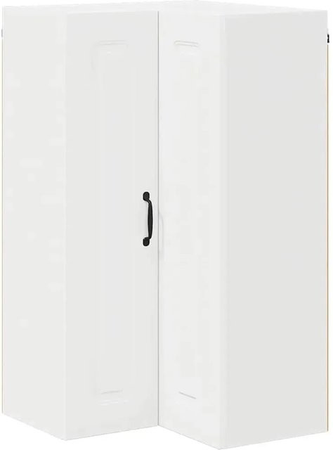 vidaXL Küchenwandschrank mit Regal in Weiß, Wandmontage, B/T/H: 57 x 57 x 100 cm - Bild 1