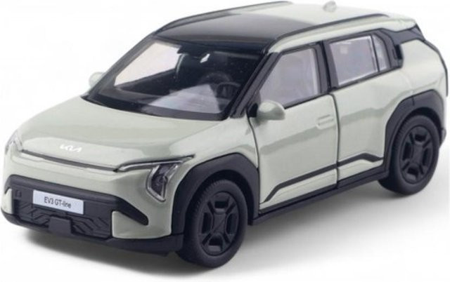 WELLY Kia EV3 Die-Cast Modellauto Maßstab 1:38 Blau Grün - Bild 1