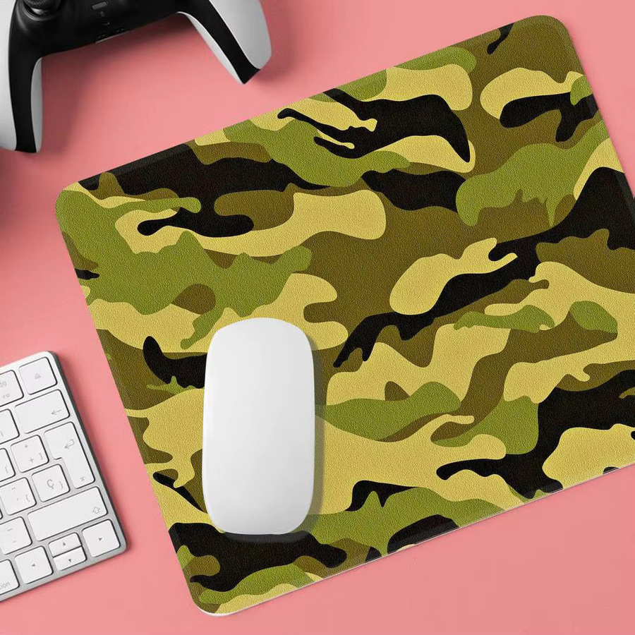 Rastar Mauspad mit Militärischem Tarnmuster in Multicolour, rutschfestes Stoff-Mauspad für Computer und Laptop - Bild 2