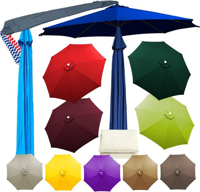 Regensicheres Sonnenschutztuch aus Polyester für Terrasse und Außenbereich, Mehrfarbig - Bild 1