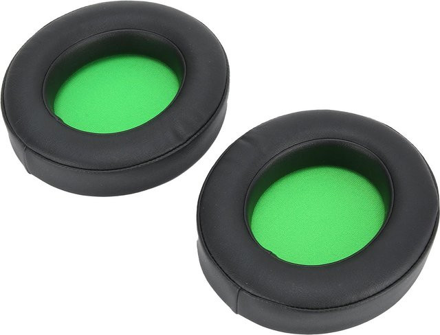 Razer Ersatz-Ohrpolster für Kraken Pro V2 7.1 V2 Headset in Grau und Grün - Bild 1