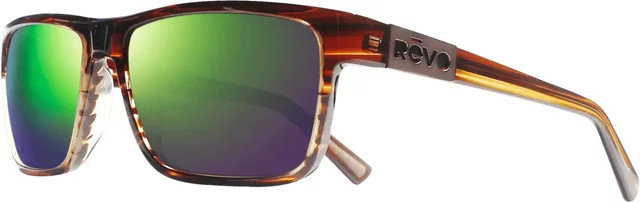 Revo Winston S Sonnenbrille, Square, Acetate, Brown, Herren, Vollrand - Bild 1