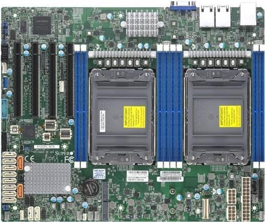 Supermicro X12DPL-NT6-B ATX Mainboard mit Ethernet/LAN und USB-C in Multicolour - Bild 1