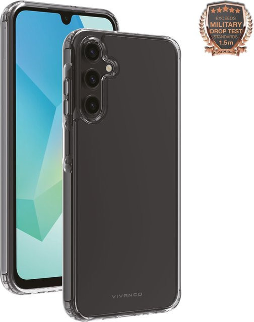 Vivanco Anti-Shock Schutzhülle für Galaxy A16 5G, Transparent - Bild 1