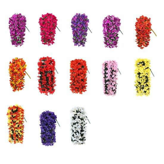 Yousheng Künstliche Bougainvillea Hängende Ranken in Multicolor, 2er Set - Bild 6