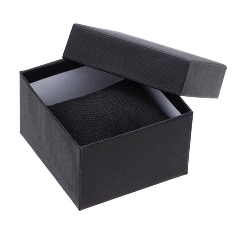 TINUORA Uhrenbox Schwarz mit Kissen als Schmuckaufbewahrung und Uhren-Display-Organizer - Bild 4