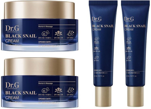 Dr.G Black Snail Cream, Gesichtspflege, Alle Hauttypen, 140 ml - Bild 1
