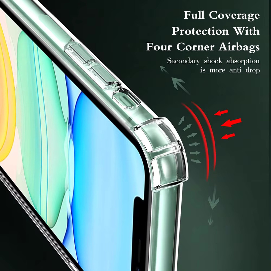 Stoßfeste und transparente Schutzhülle für Samsung Galaxy S25 Ultra S24 A56 A54 S22 A36 A23 A53 A34 als verdickter Bumper - Bild 3