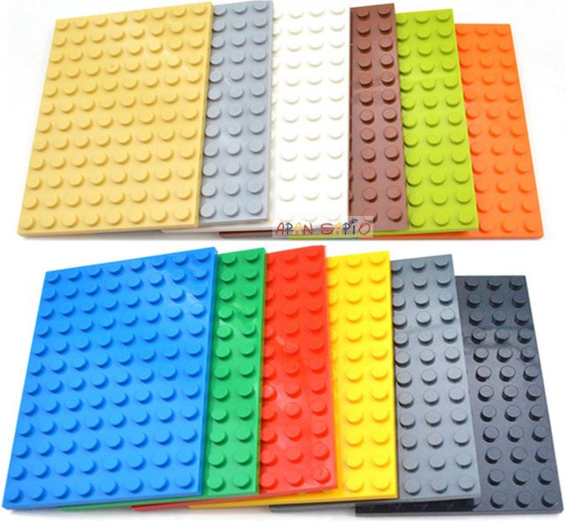 APAN SAPIO DIY Bausteine Dünne Zahlen Bricks 20-teiliges Set Light Grey - Bild 1