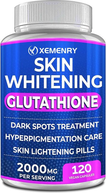 XEMENRY Glutathion Aufhellungs-Kapseln, 2000 mg, 120 Stück - Bild 1