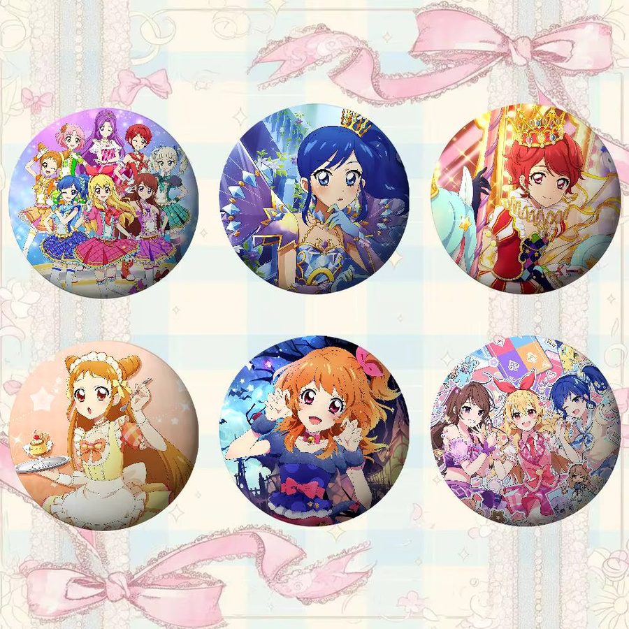 Brosche Cartoon A-Aikatsu Abzeichen, Mädchen - Bild 2