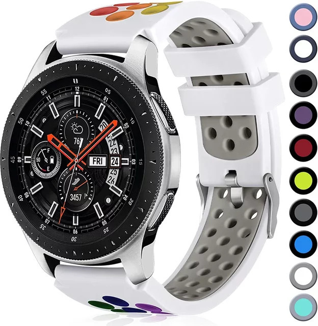 Uhrenarmband Silikon, 22 mm, Unisex - Bild 1