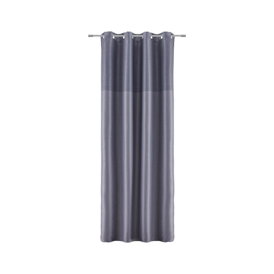 Modern Living Ösenvorhang Lars Blackout in Grau, 2 Stück, B: 140 cm, H: 245 cm - Bild 2