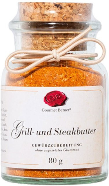 Gourmet Berner Grill & Steakbutter Gewürzmischung 80 g - Bild 1