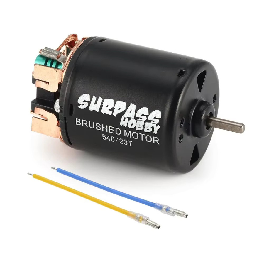 Surpass Hobby Bürstenmotor 540, Zubehör, Metall, Schwarz, 1:10 - Bild 3