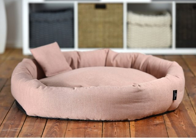 Kuschelinsel Blue Hundeschlafplatz aus 100 % recycelten PET-Flaschen in Blau - Bild 1