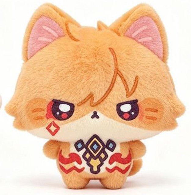 Yiran toy Honkai Star Rail Phainon Mydei Plüschtier, 10cm, ab 14 Jahren - Bild 1