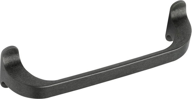Furnipart Möbelgriff Locker La aus Zinkdruckguss in Antik Grau matt, Breite: 140 mm, Tiefe: 128 mm, Höhe: 40 mm - Bild 1