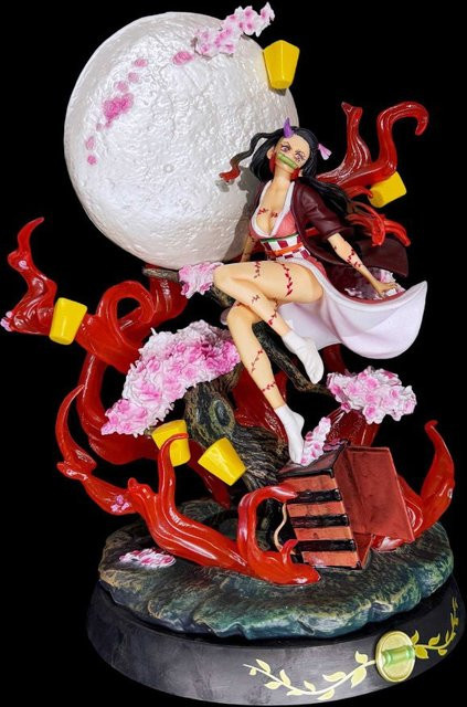 Mini Mi You Bean Demon Slayer Mädchen, Anime Modell Statue, Ornament - Bild 1