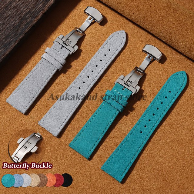 Uhrenarmband Wildleder, Leder, Herren - Bild 1