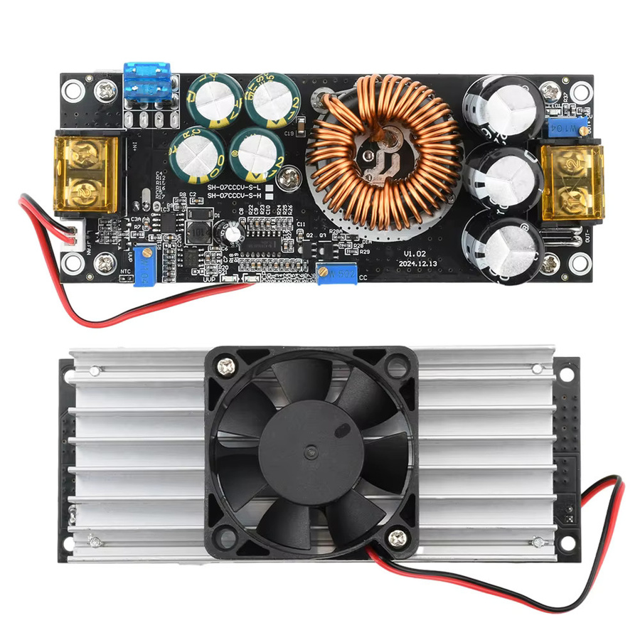 diymore DC-DC Boost Converter 1200W 20A Boost Power Modul mit einstellbarer Konstantspannung und Konstantstrom - Bild 2