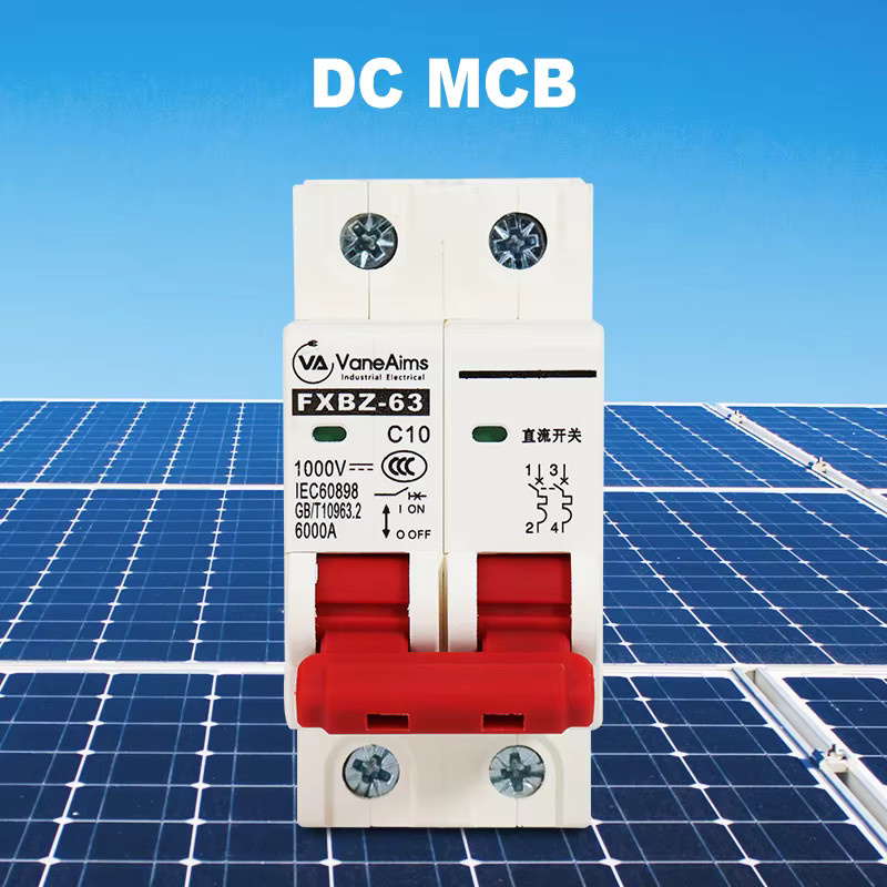 VaneAims 2er-Set DC 1000V Solar Leistungsschalter für Photovoltaikanlagen, weiß - Bild 2