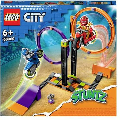LEGO City 60360 Kreisende Reifen-Challenge Stunt-Set für Kinder ab 6 Jahren - Bild 1